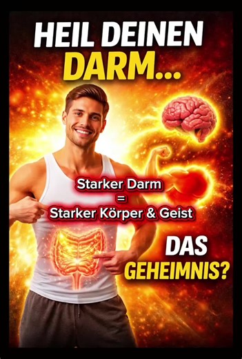 🧠💪 Ein gesunder Darm verändert mehr als nur deine Verdauung. Er beeinflusst deine Energie, deinen Fokus, deine Stimmung – und sogar deinen Körper. Die meisten achten auf Training und Ernährung, aber übersehen den entscheidenden Hebel dahinter. Wenn du verstehen willst, warum Darm, Körper und Geist zusammenhängen und was du konkret tun kannst, bleib unbedingt bis zum Ende dran. #gesundheit #ernährungstipps #darmgesundheit