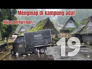 LIFE WITHOUT ELECTRICITY! 😲 A 3-Wheeled Motorhome Journey Through Time in Kampung Naga, Tasikmalaya