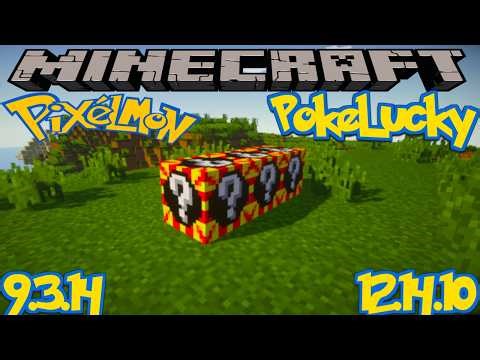 *NEW* PokeLucky Mod Update - Minecraft 1.21.1 (Mod Showcase) Pixelmon Version 9.3.14