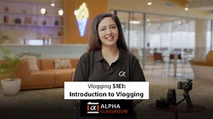 402K views · 544 reactions | Class is now in session! Presenting Episode 1 of the new season of #AlphaClassroom with Garima Goel – Basics of Vlogging. Watch the full episode to understand what vlogging is all about and how YOU can start your journey as a vlogger. Click here: https://bit.ly/3HQ429h #LearnWithSony | Sony India | Facebook