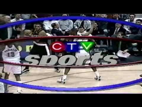 NBA Playoffs on NBC & CTV intro & sponsors 2000