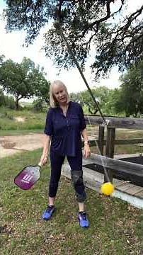 DIY Pickleball on a String - Practice all the different pickleball shots and improve your game now!