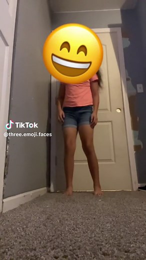 Three emoji faces on TikTok