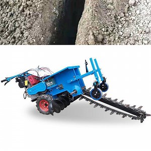 [Hot Item] Agricultural Ditch Digging Machine Small Handheld Gasoline Engine Driven Soil Ditching Machine