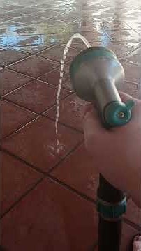 I made my hose spray SCREAM