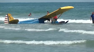 Update: The aircraft, which was a banner plane, was pulled out of the water in South Carolina. Read More: https://thenationaldesk.com/news/nation-world/plane-crashes-into-ocean-off-coast-of-south-carolina-myrtle-beach-40th-avenue-avenue-north-access-beachgoers-atlantic-ocean | The National Desk - TND