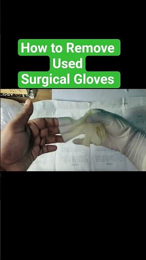 “How to Remove Surgical Gloves Safely | Step by Step Guide”