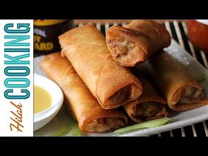 How to Make Egg Rolls Recipe | Hilah Cooking