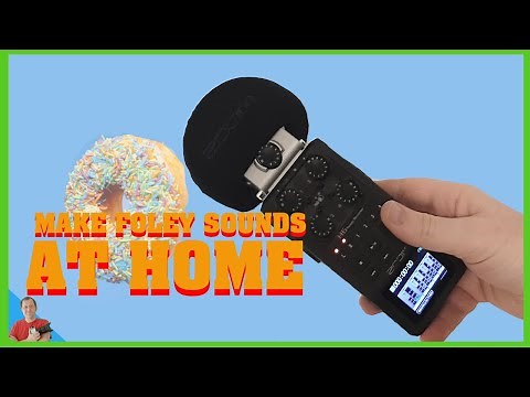 How to make Foley sounds at home