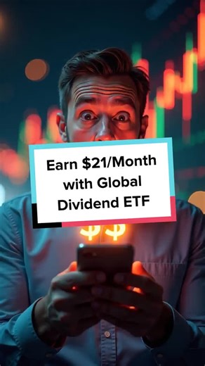 @incomeautopilot on Instagram: "Want steady monthly income? Discover how SPDR S&P Global Dividend ETF delivers $21/month with global diversification. #investing #dividendincome #ETF #monthlyincome #financialfreedom"