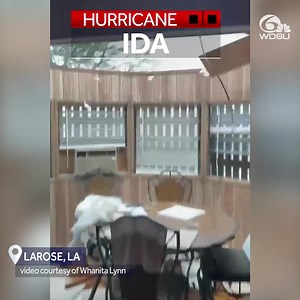 29K views · 328 reactions | UNBELIEVABLE: Hurricane Ida rips the roof off a house in Larose, LA Courtesy of Whanita Lynn | WDSU News | Facebook