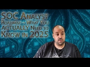 SOC Analyst Roadmap – What You ACTUALLY Need to Know in 2025