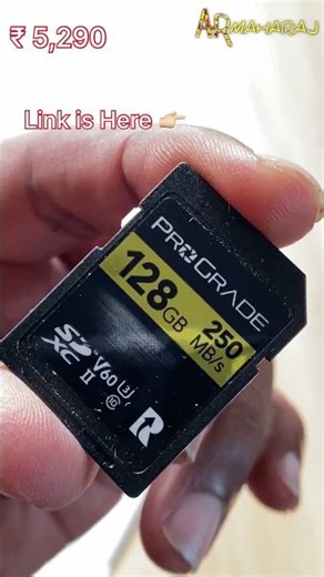 🎥 Prograde Digital V60 128GB Memory Card | Rating & Review #shorts