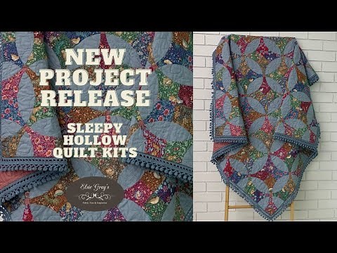 NEW PROJECT RELEASE - The Sleepy Hollow Quilt