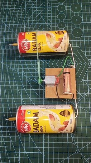 How to Make Tin Can Car at Home 🚗 | Easy Motor Project