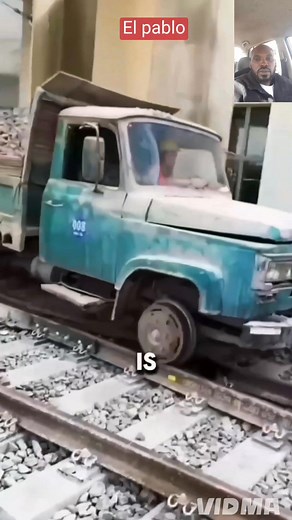 The first mini train to run on the newly built rail 🚈 #fblifestyle | El Pablo