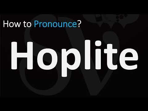 How to Pronounce Hoplite? (CORRECTLY)