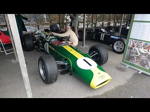Revving the 1966 Lotus 43 BRM Formula 1 Car - Goodwood Revival 2021