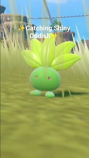 ✨Shiny Oddish In Pokemon Scarlet!✨