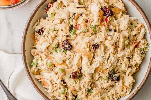 Curry Chicken Salad with Mango Chutney