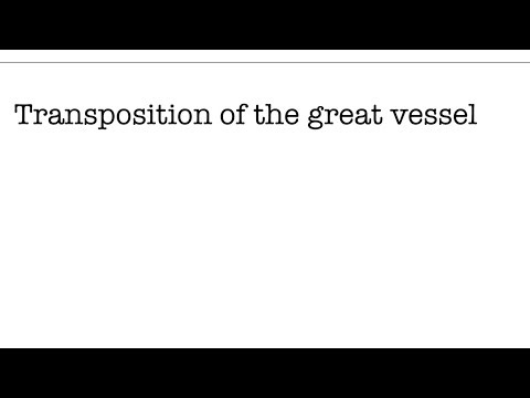 The ultimate guide to transposition of the great vessel