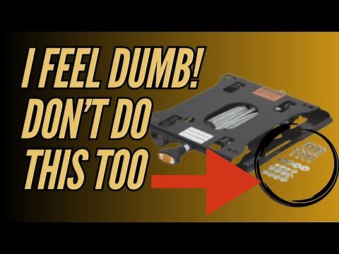 Trac Seats Suspension Kit Fixed and Ready for Air Ride!