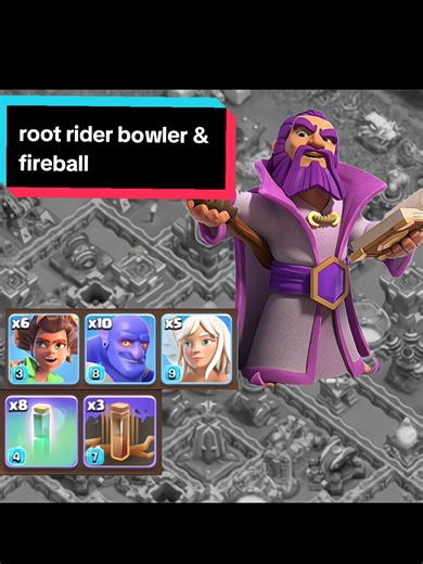 Master the Combo: Root Rider, Bowler & Fireball in Clash of Clans