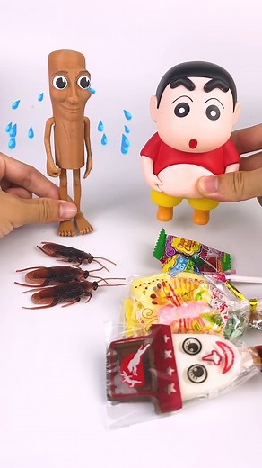Satisfying with Unboxing & Review Shin-chan and Tung Tung Tung Sahur Toy Fun 🤣 ASMR Video #shinchan | Minifix Toys