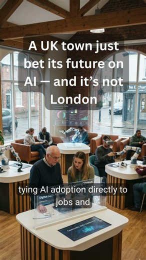 A UK town just bet its future on #ai — and it’s not #london