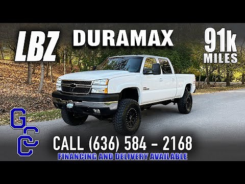LBZ 6.6 Duramax For Sale: 2006 Chevrolet Silverado LT 2500HD 4x4 Diesel With Only 91k Miles