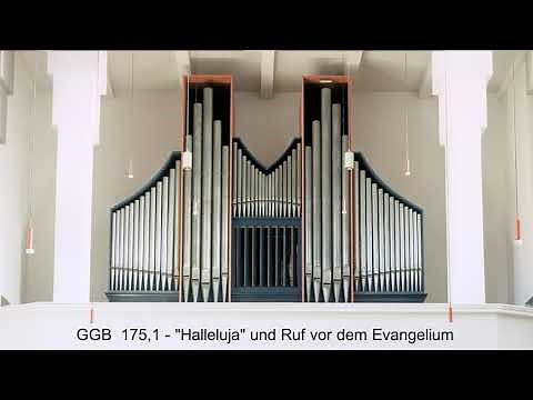 GGB 175,1 "Halleluja" und Ruf vor dem Evangelium
