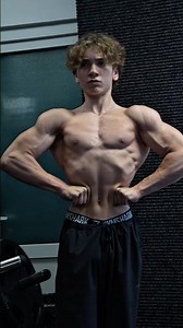 First workout post show. The pump was UNREAL. @gymshark ANDY10