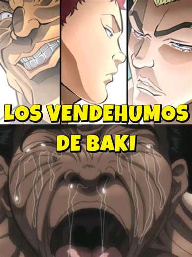 Los Vende humos en Baki #anime #manga #baki #yujirohanma #crystamped | Yuujirou Hanma Baki