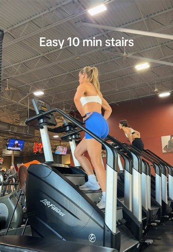 Easy cardio > cardio I avoid Moderate levels 4-8 #stairmaster #gymtok #cardioroutine #consistency #beginnerworkouts