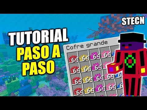 🔶 TUTORIAL MINECRAFT: Granja de Gorgonia Muy Fácil - Usada en STECN 🔶- NeyLopez