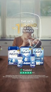 15 reactions | 4 reasons to trust Aptamil Follow on Milk...  The...