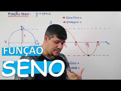 A FUNÇÃO SENO (GRÁFICO, DOMÍNIO, IMAGEM, PERÍODO E PARIDADE) (AULA 13/24)