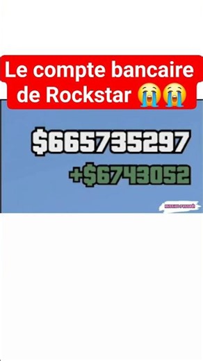 🤣 Le compte bancaire Crédit Agricole de Rockstar il va être comme ça 😂 ... 🎮