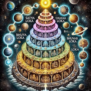 14 Lokas in Hinduism and Their Relationship with Consciousness.
