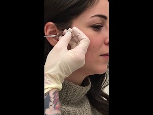 Birthday Tragus Piercing!