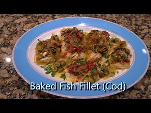 Italian Grandma Makes Baked Fish Fillet (Cod)