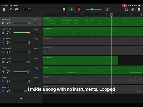A song with no instruments. (Official song) made with random things