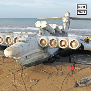 96K views · 870 reactions | This Soviet-era ‘Sea Monster’ is reappearing 30 years after the fall of the Soviet Union ✈️ | NowThis | Facebook