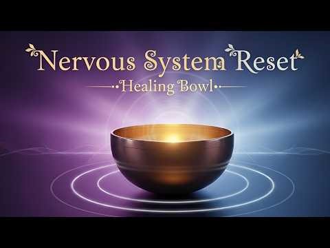 Pure Singing Bowl Sound 🔔 Deep Sleep & Nervous System Reset | Healing Meditation Sound