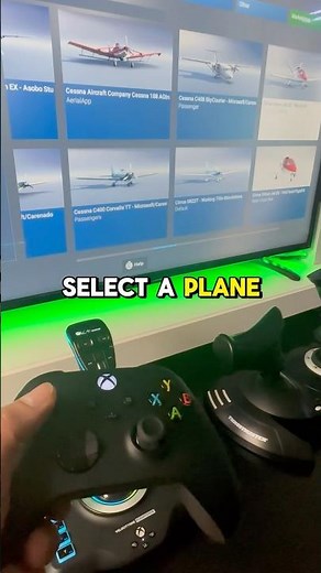 🛩️ How to use the aircraft selector in #microsoftflightsimulator 2024 on #xbox | #flightsimulator