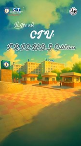 Life at CTU: F.R.I.E.N.D.S Edition🎬 From random hellos to unforgettable memories, this is where strangers became friends and friends became family💙 Whether it was the study chaos, event madness, or canteen giggles — every moment was The One we’ll never forget📚🍕 (Life at CTU, Friends Series, CTU Campus, Campus Vibes, CT University, Career Begins Here, Admissions Open) | CT University