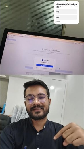 how to convert Pdf to Video free ai #ai #howto