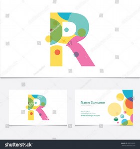 Creative Letter R Design Vector Template Stock Vector (Royalty Free) 486554245 | Shutterstock