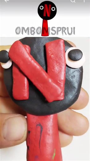 Making Sprunki OC Netflix Out of clay! #incredibox #sprunki #incrediboxsprunki ‪‪@bombomsprunki‬