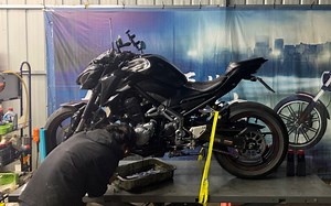 传奇川崎z900保养，消除故障码，发动机警示灯